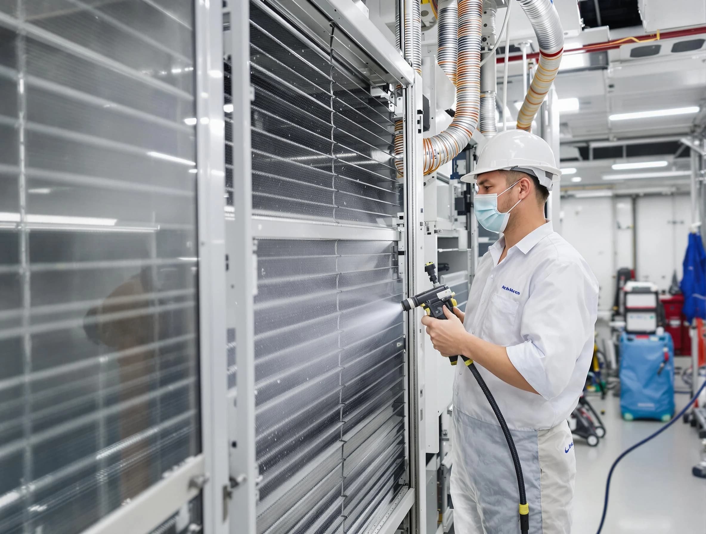 Professional AC coil cleaning by Bessemer Air Duct Cleaning in Bessemer