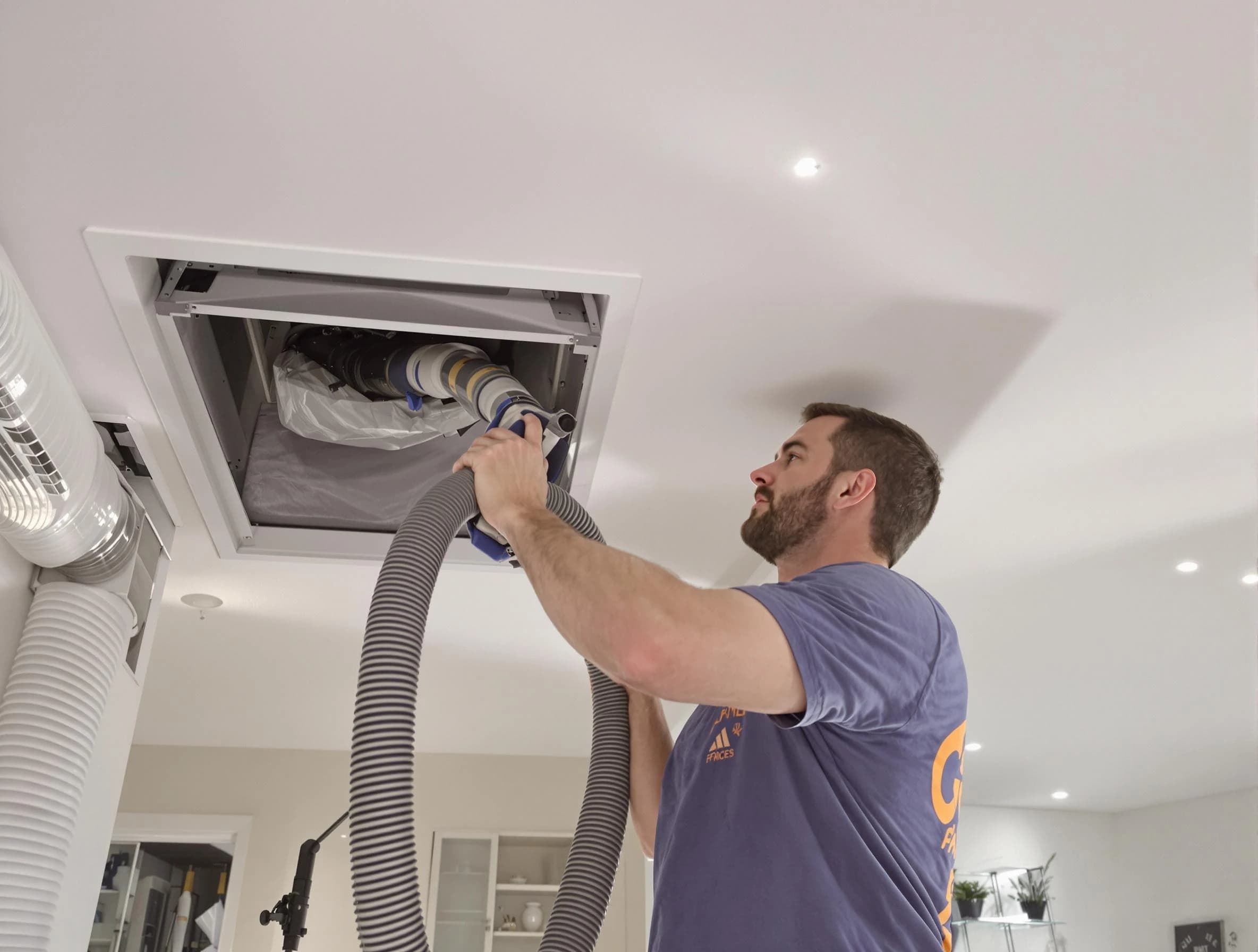 Precision indoor duct cleaning by Bessemer Air Duct Cleaning in Bessemer