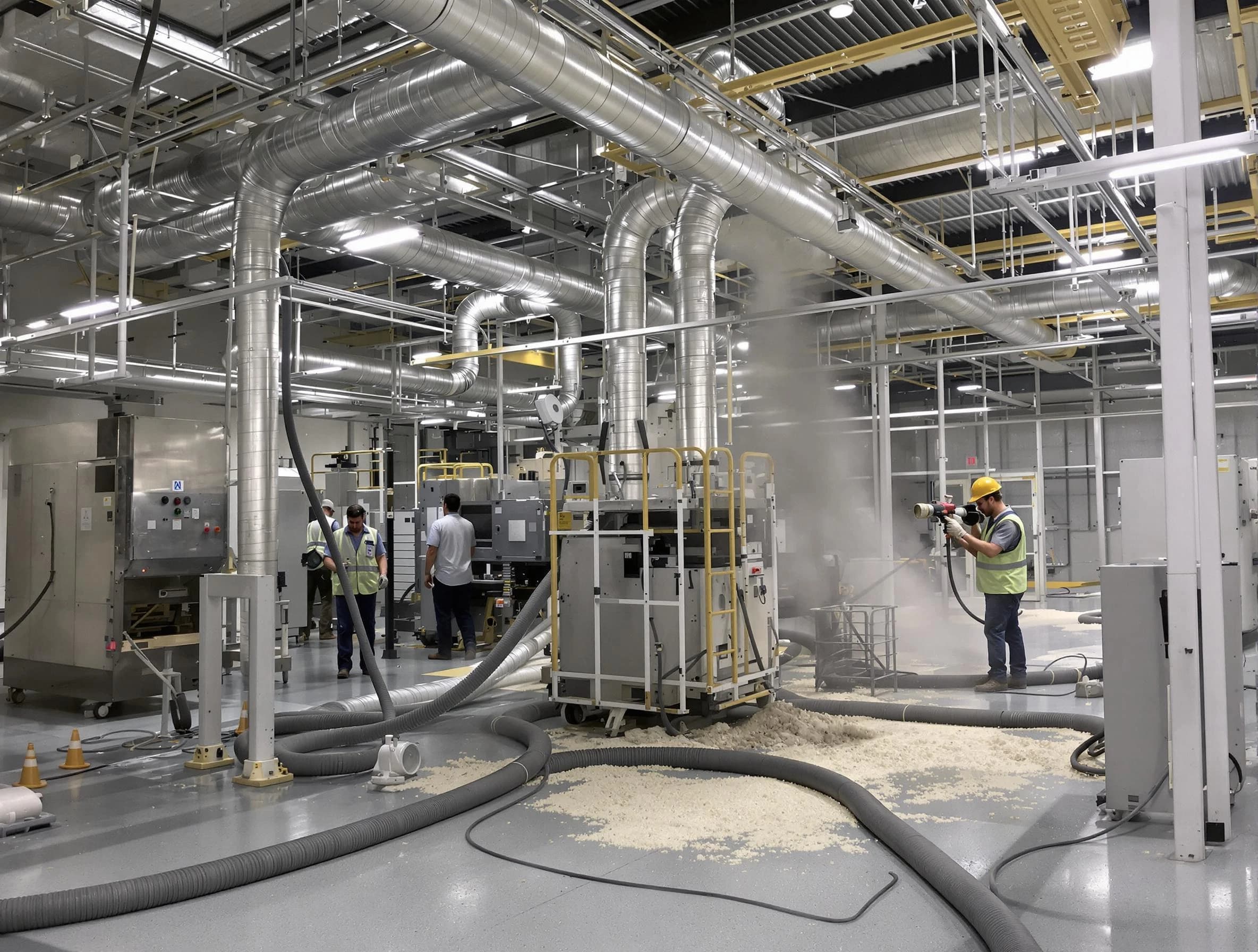 Heavy-duty industrial duct cleaning by Bessemer Air Duct Cleaning in Bessemer