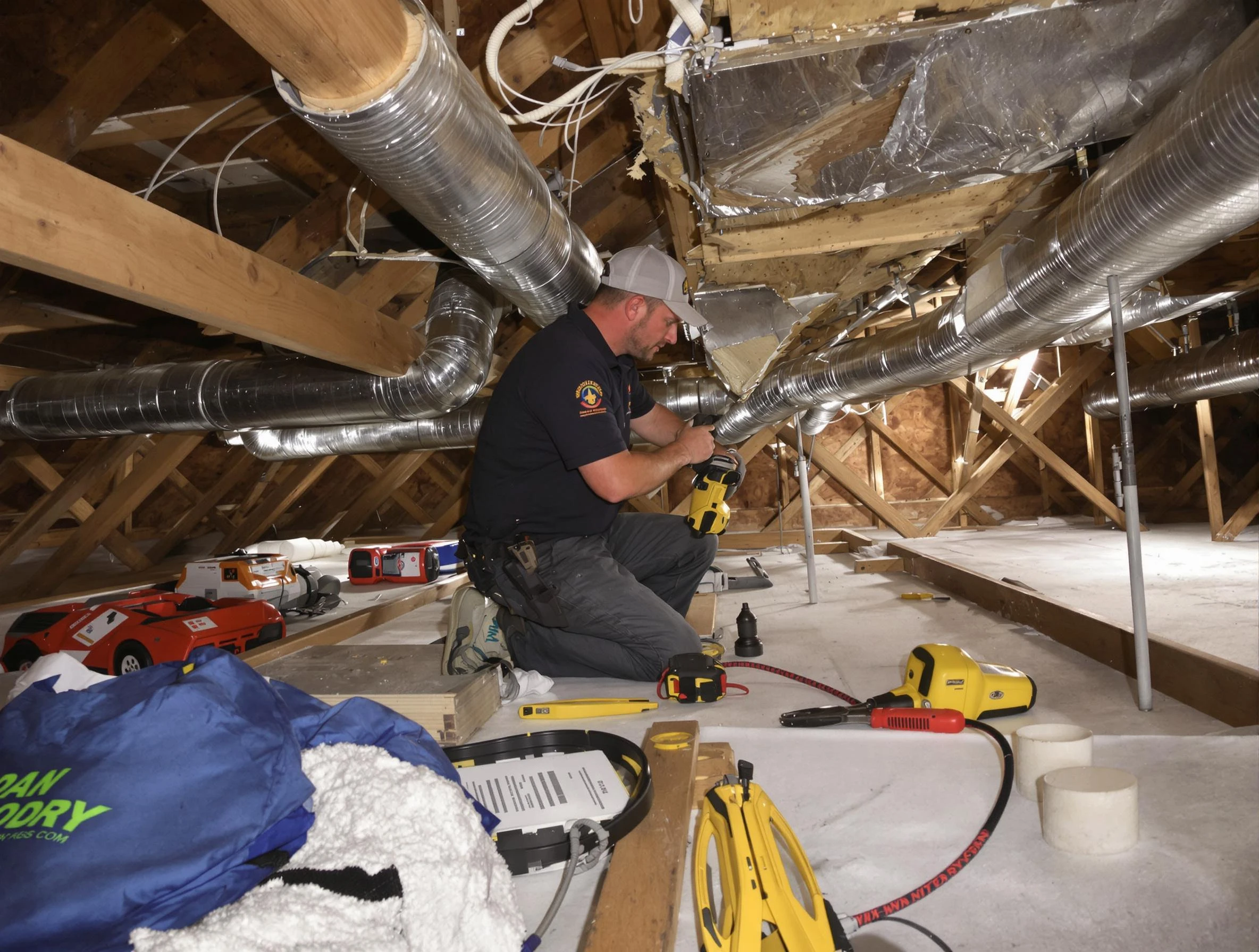 Professional air duct repair by Bessemer Air Duct Cleaning in Bessemer