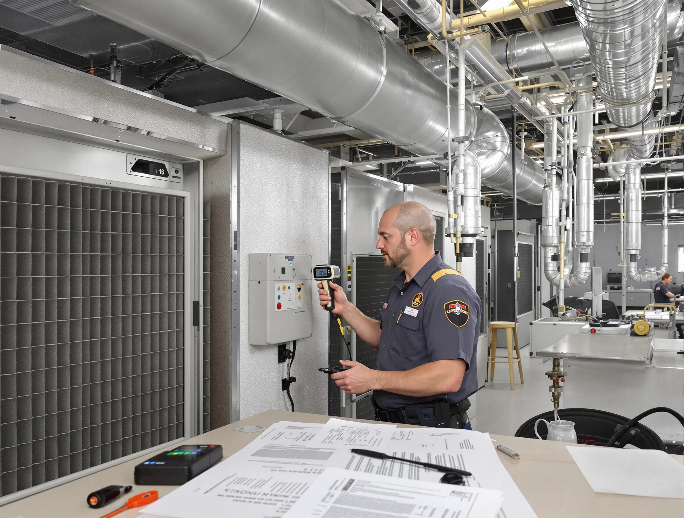 Professional filter system inspection by Bessemer Air Duct Cleaning in Bessemer