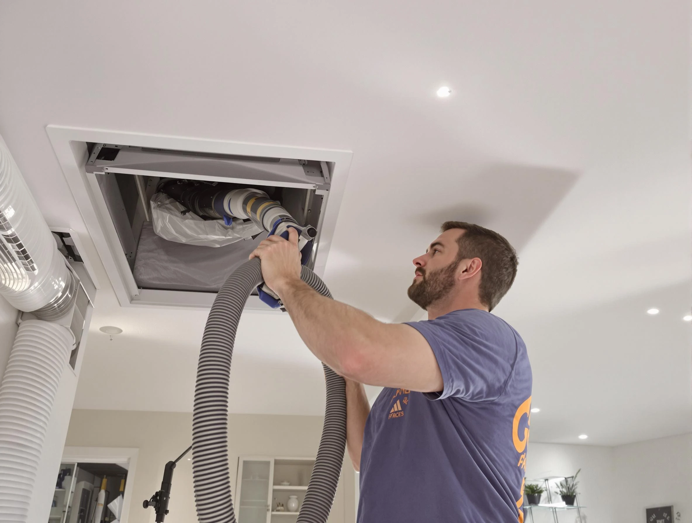 Precision indoor duct cleaning by Bessemer Air Duct Cleaning in Bessemer